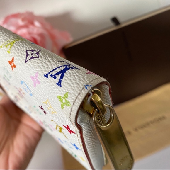 Louis Vuitton zippy multicolor white mc wallet - Picture 9 of 15